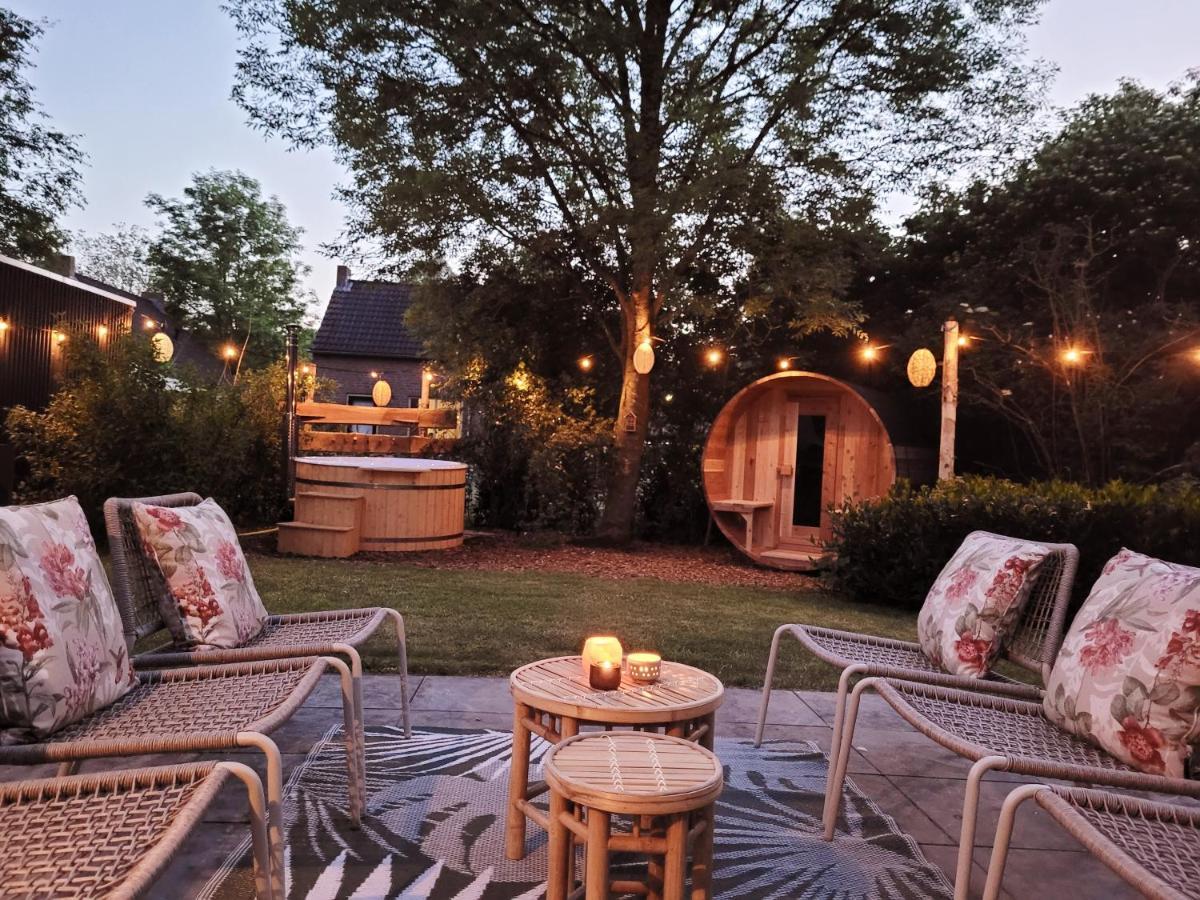 Bohemian Wellness Met Hottub & Sauna Ewijk Eksteriør bilde